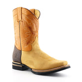 Grinders - El Paso-Tan and Brown Leather Cowboy / Western Style Boots