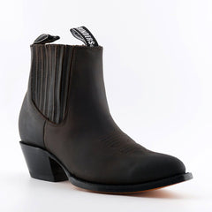 Grinders - Maverick Brown Leather Cowboy / Western Style Boots