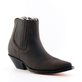 Grinders - Mustang Brown Leather Cowboy / Western  Style Boots