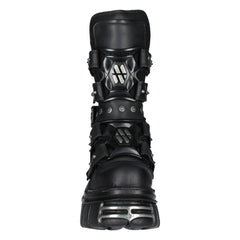 NEW ROCK - M-MET422-S1 Chunky Platform Boots