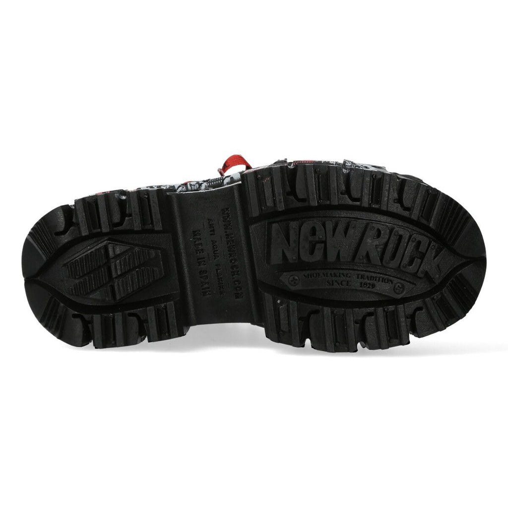 NEW ROCK -  WALL106-C9 Chunky Platform Boots