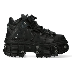 NEW ROCK - WALL106-S25 Chunky Platform Boots