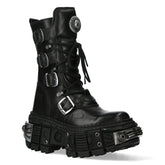 NEW ROCK - WALL1473-S11 Chunky Platform Boots