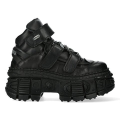NEW ROCK - WALL285-S2 Chunky Platform Boots