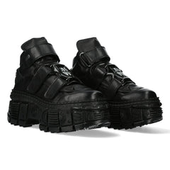NEW ROCK - WALL285-S2 Chunky Platform Boots