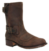 Grinders - Route 66 Boots Brown Leather Cowboy / Western Style Boots