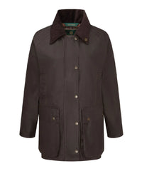 Women's Countrygirl Wax Jacket - BROWN