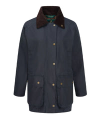 Women's Countrygirl Wax Jacket - NAVY