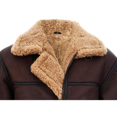 Men's Sheepskin Aviator Flight Jacket: Ronaldo