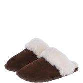 Ladies Brown Sheepskin Classic Slip On - Pippa