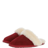 Ladies Red Sheepskin Classic Slip On - Pippa