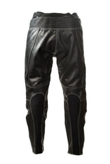 Mens Leather Armoured Motorcycle Trousers