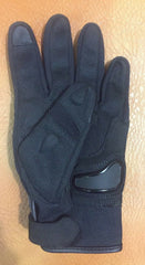 Unisex Reinforced Leather Motorbike Gloves With Carbon Knuckles