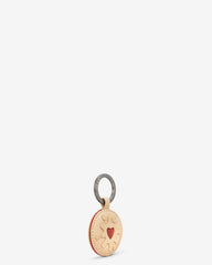 Yoshi - Jammie Dodger Leather Keyring