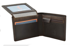 Mala - Shaftsbury Compact Wallet and Coin Pocket with RFID
