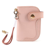 Leather Card Holder And Keychain Wallet