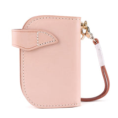 Leather Card Holder And Keychain Wallet