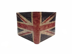 Mens Leather Printed Wallet With RFID