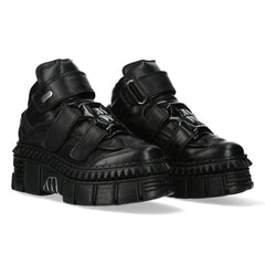 NEW ROCK - WALL285-S3 Chunky Platform Boots