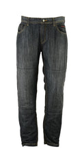 Men's Kevlar Motorbike Denim Jean's With CE Armour