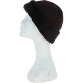 Ladies Dark Brown Sheepskin Hat