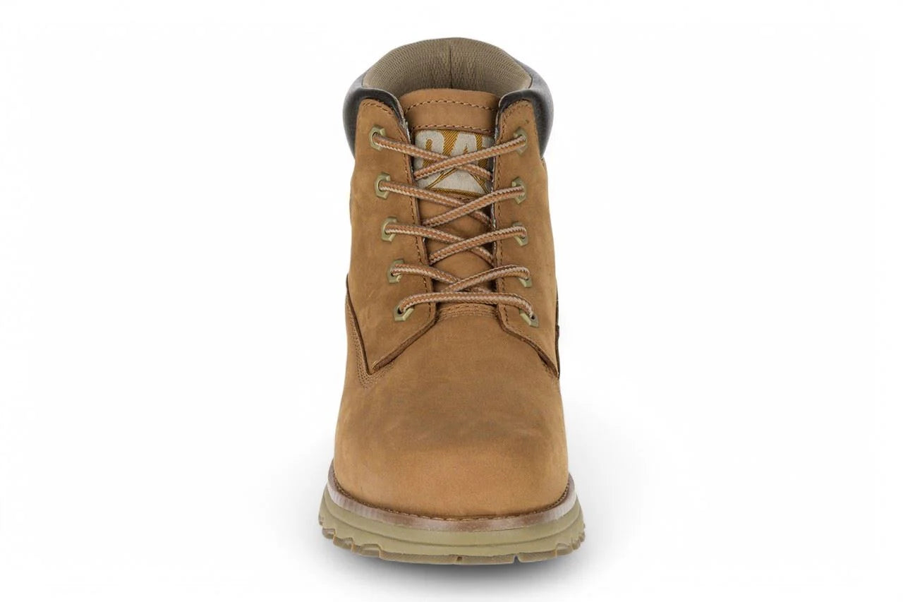 Caterpillar - Men's Founder Brown Leather Boots