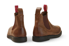 Rossi - 607 Booma Tan Leather Chelsea Boots