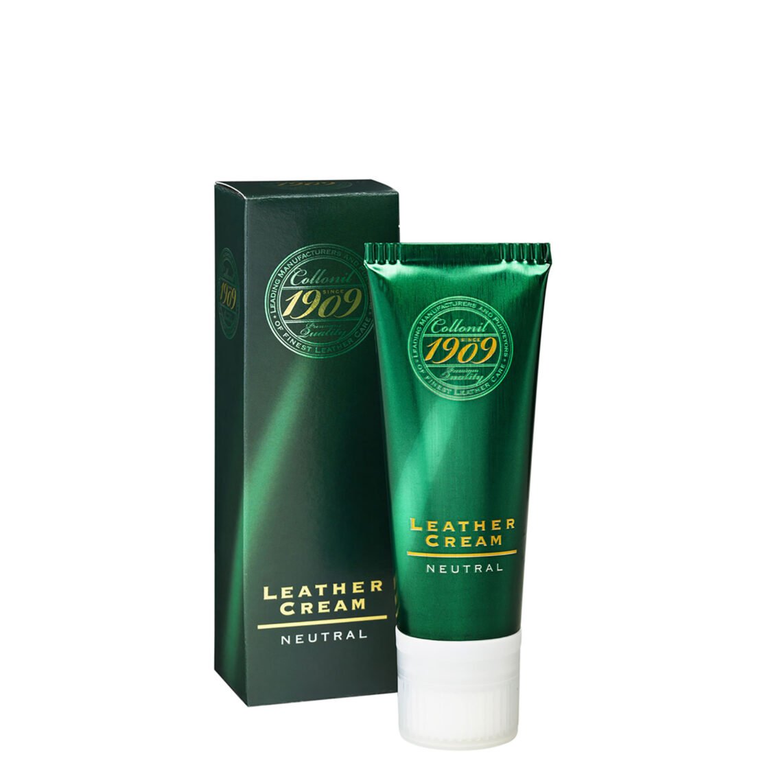 Collonil 1909 - Neutral Leather Cream & Applicator Sponge - 75ml