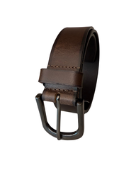 Mens Brown Leather Belt