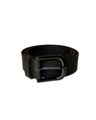 Mens Black Leather Belt
