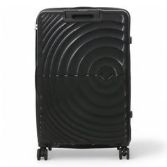Balranald Expandable Large Soft Shell Black Suitcase