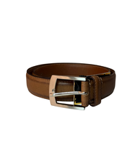 Mens Tan Leather Belt