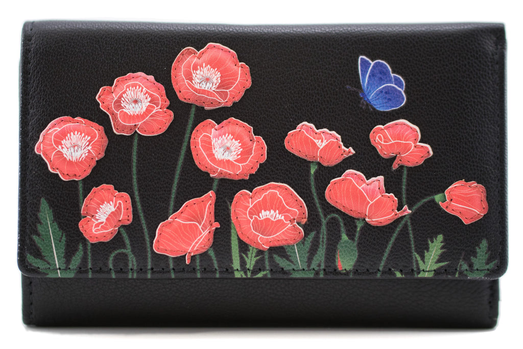 *NEW IN* Mala - Poppy Tri Fold Purse with RFID