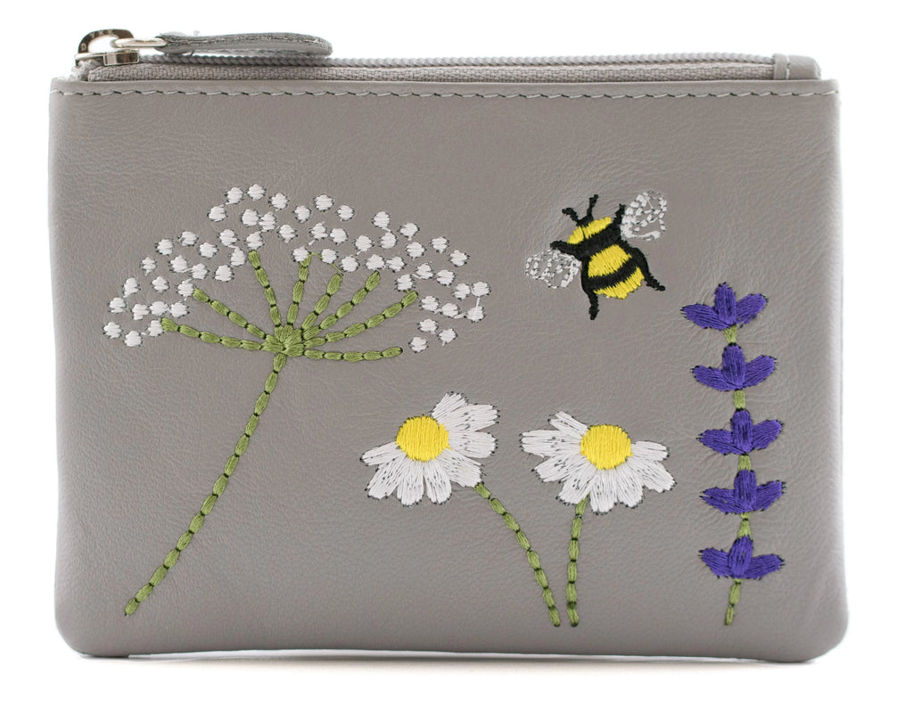 *NEW IN* Mala - Blossom Grey Coin Purse with RFID