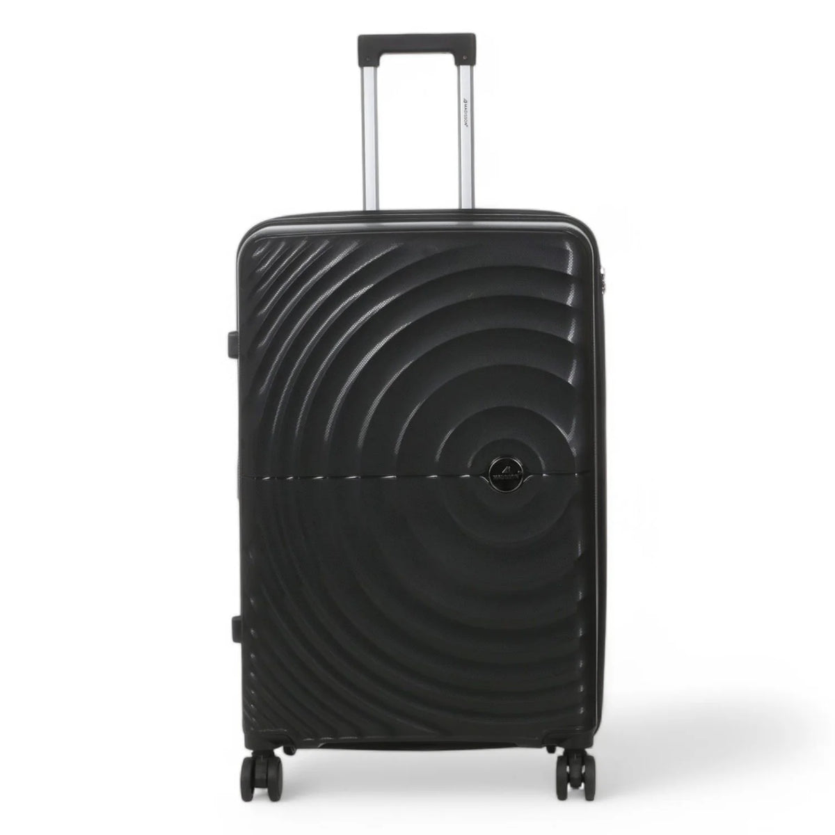Balranald Expandable Large Soft Shell Black Suitcase