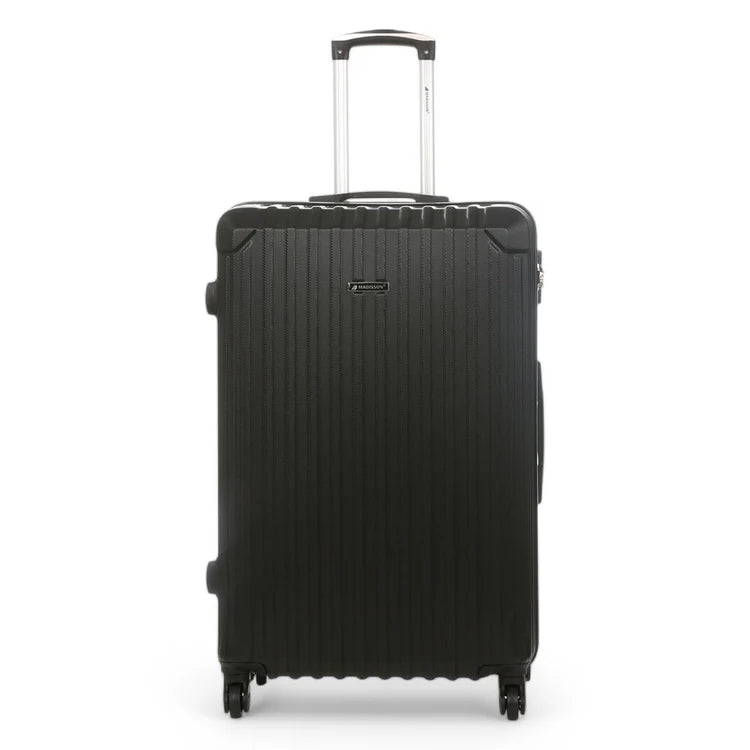 Corowa Large Soft Shell Black Suitcase