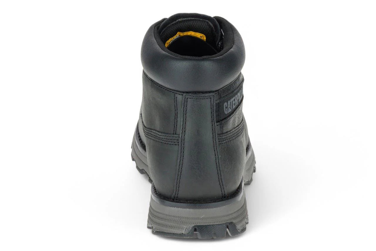 Caterpillar - Men's Founder Black Leather Boots