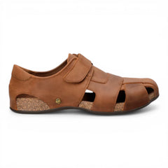Panama Jack - Men's Fletcher Brown Leather Basic C5 Sandals