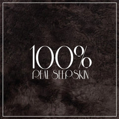 Silky Soft Chocolate Genuine Sheepskin Rug