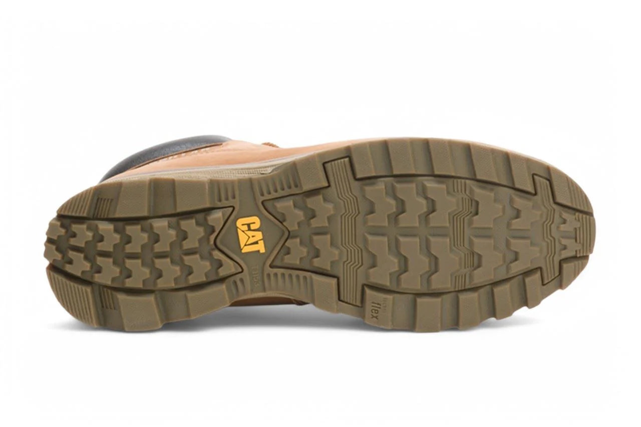 Caterpillar - Men's Founder Brown Leather Boots