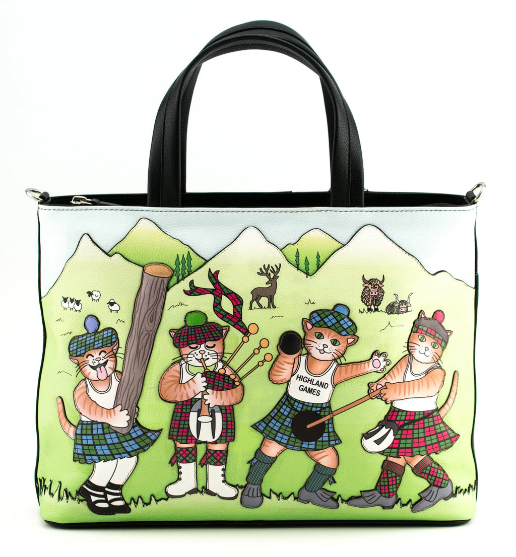 NEW IN* Mala - Highland Games Grab Bag with Detachable Shoulder Strap