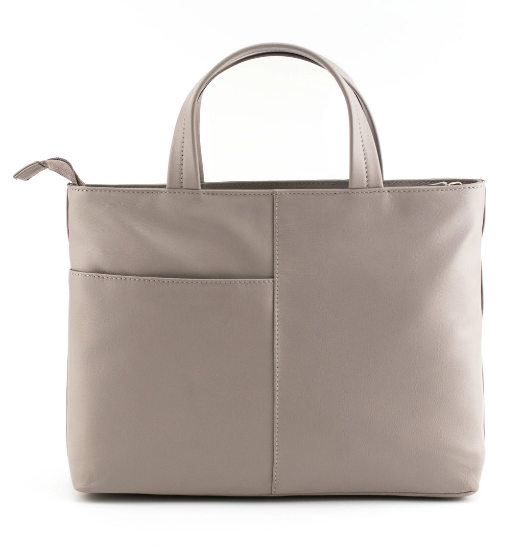 *NEW IN* Mala - Blossom Grey Grab Bag with Detachable Shoulder Strap