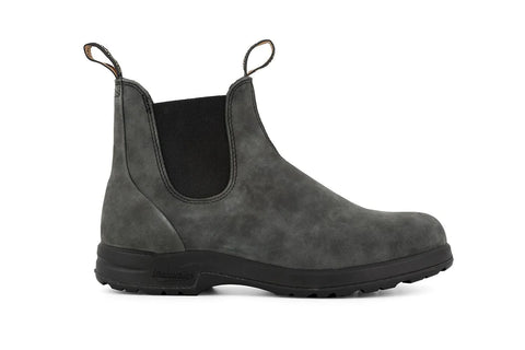Blundstone - 2055 Rustic Black Leather Chelsea Terrain Boots