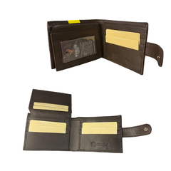Men's Brown Leather Wallet