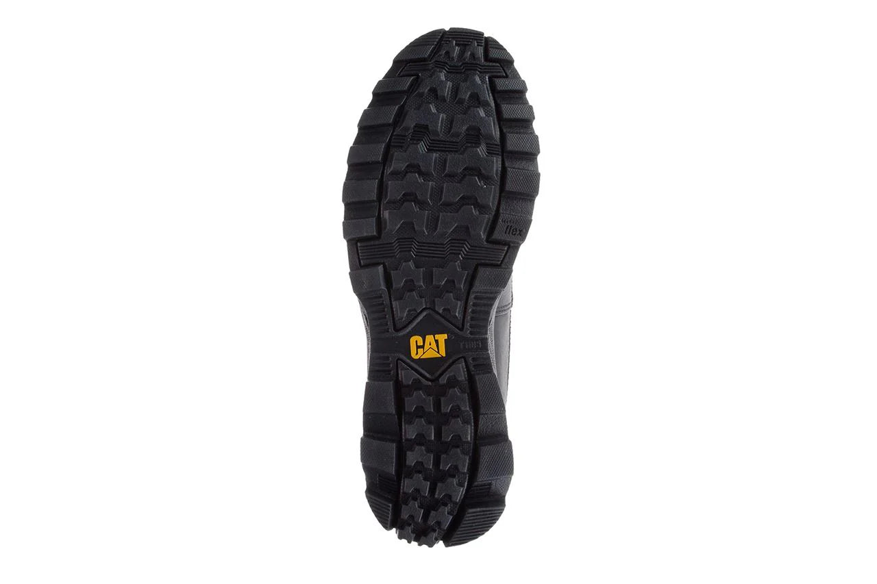 Caterpillar - Men's Founder Black Leather Boots