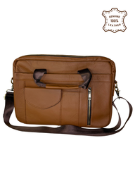 Premium Leather Laptop Bag