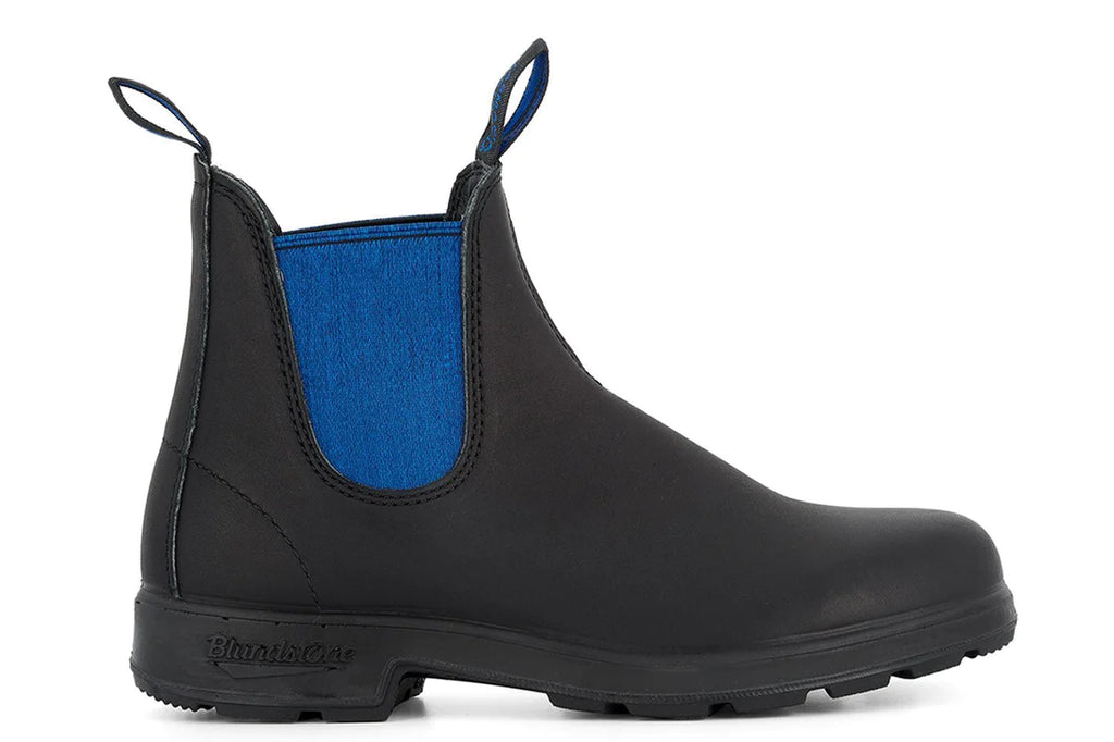 Blundstone - 515 Black & Blue Leather Chelsea Boots