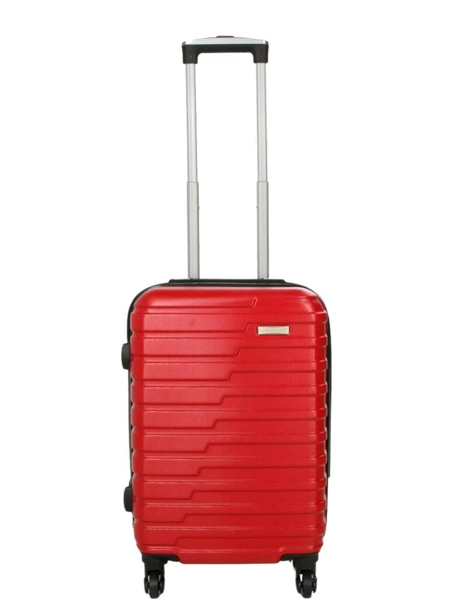Crossville Cabin Hard Shell Red Suitcase