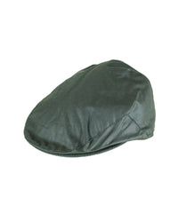 Wax Flat Cap - GREEN