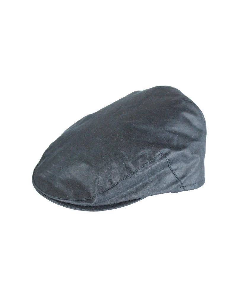 Wax Flat Cap - NAVY